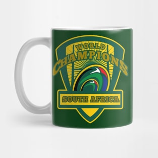 South Africa Rugby World Champions Memorabilia Mug